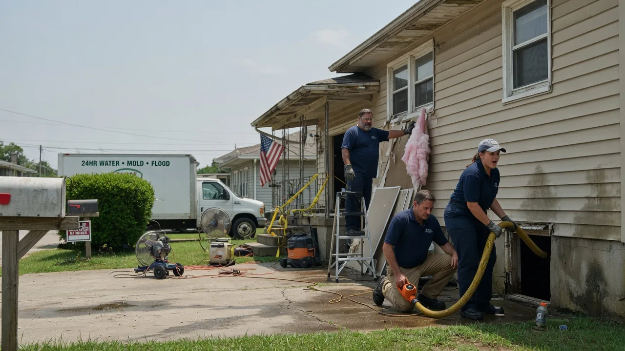 Water Damage Repair in Summit, AR near me